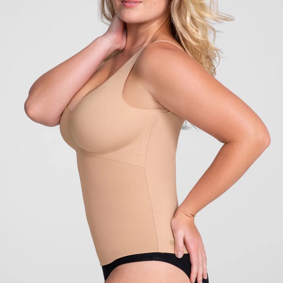 NWOT Honeylove LiftWear Tank women’s size medium in color sand shapewear - Picture 2 of 8